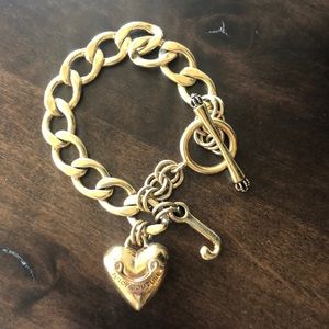 Juicy Couture Gold Charm Bracelet Authenticate